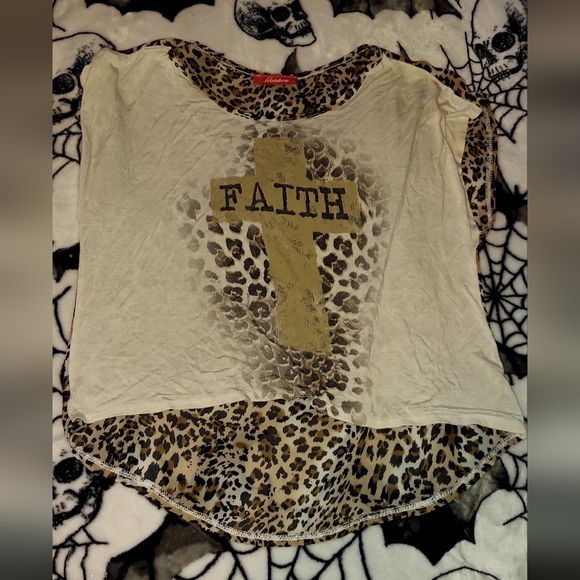 Y2K Cheetah Scene Top - Picture 5 of 9